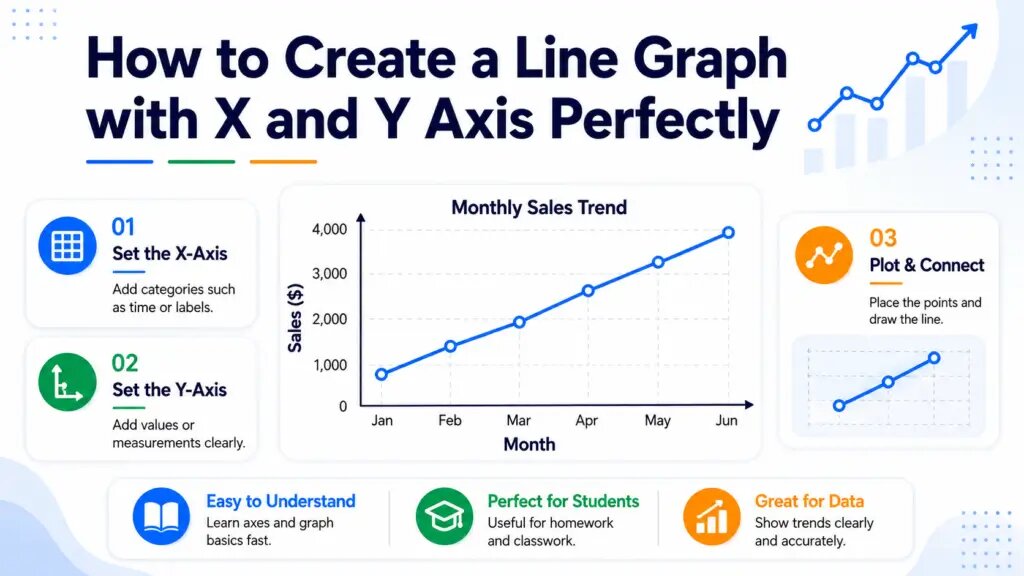 Line Graph with X and Y Axis
