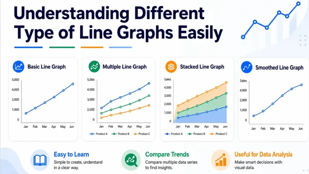Types of line graphs